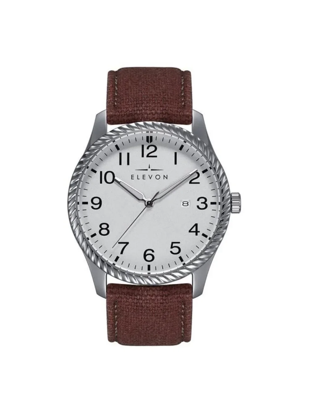 NWT Elevon Crosswind Silver-tone Dial Men's Watch